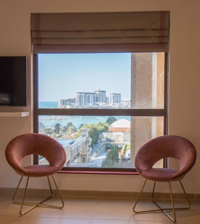 ドバイPremium 3Br! Partial Sea-View - Amwajアパートメント エクステリア 写真