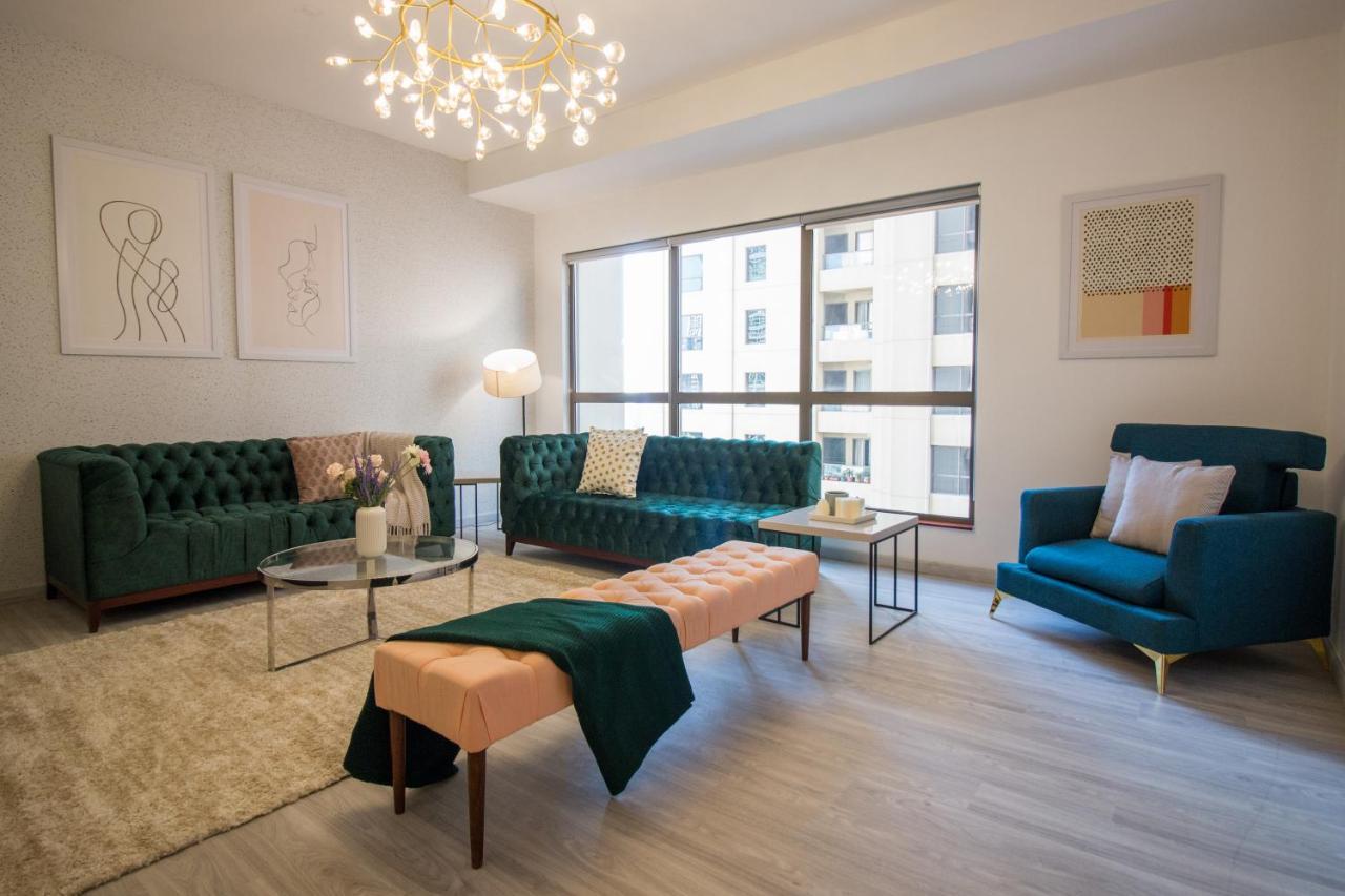 ドバイPremium 3Br! Partial Sea-View - Amwajアパートメント エクステリア 写真