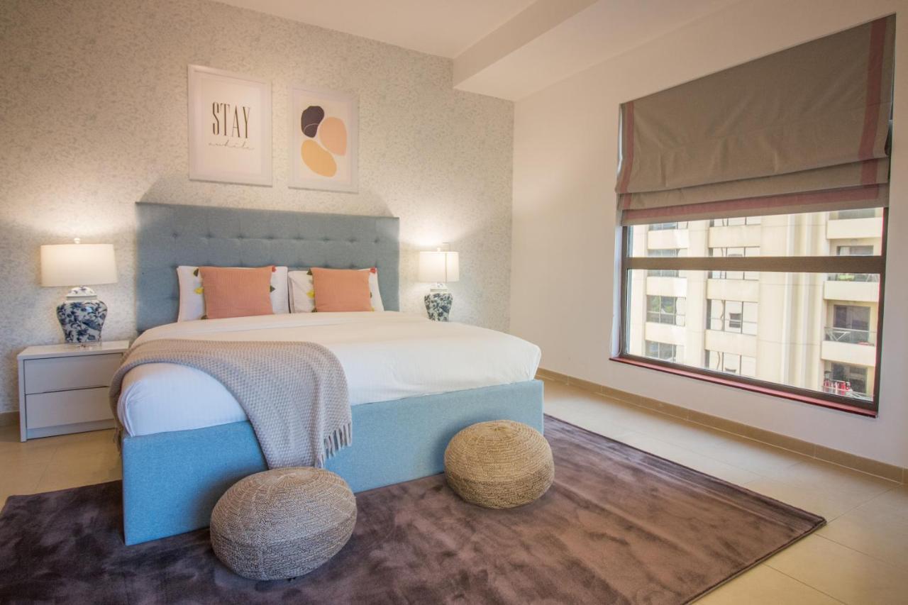 ドバイPremium 3Br! Partial Sea-View - Amwajアパートメント エクステリア 写真